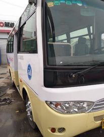 22 τα καθίσματα Zhongtong χρησιμοποίησαν το μίνι λεωφορείο 18000 απόσταση σε μίλια με την καλή αποδοτικότητα καυσίμου