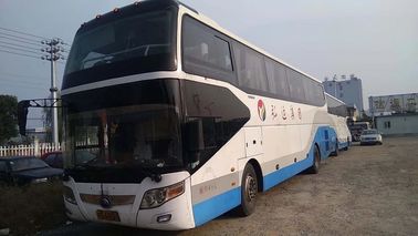390000KM 49 καθίσματα χρησιμοποιημένα YUTONG diesel εναλλασσόμενου ρεύματος 2013 ετών λεωφορεία λεωφορείων Weichai 336hp