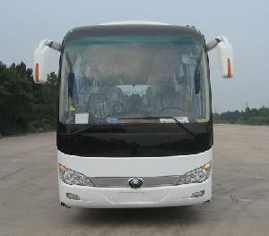100000KM χρησιμοποιημένο YUTONG εκπομπής 51 καθισμάτων 2015 ευρο- IV λεωφορείο λεωφορείων πολυτέλειας αερόσακων εναλλασσόμενο ρεύμα
