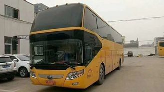 μηχανή 4 Wechai 105000KM 2010 λεωφορείο τουριστών από δεύτερο χέρι Yutong φρένων δίσκων ροδών