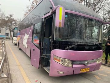 Χρησιμοποιημένο λεωφορείο λεωφορείων Yutong Weichai μηχανή/καλό εσωτερικό χρησιμοποιημένο εξωτερικό λεωφορείο πόλεων