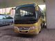 52 καθισμάτων τη 2012 χρησιμοποιημένη Yutong μηχανή diesel λεωφορείων κίτρινη μπροστινή που αφήνεται την οδήγηση ZK6112