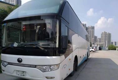 2010 έτος 50 τα καθίσματα διπλασιάζουν τη μηχανή diesel Yuchai πορτών 12000mm χρησιμοποιημένα μήκος λεωφορεία Yutong