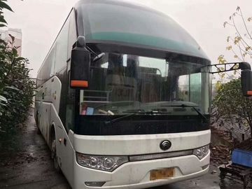 39 χρησιμοποιημένα καθίσματα λεωφορεία Yutong με τον ηλεκτρονικό ασφαλή αερόσακο 12m τουαλετών πορτών μήκος