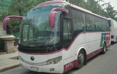 Χρησιμοποιημένο Yutong λεωφορείων αερόσακων ελαστικών αυτοκινήτου TV νέο λεωφορείο γύρου από δεύτερο χέρι 39 καθισμάτων 2010 έτος